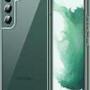 JETech Case for Samsung Galaxy S22 5G 6.1-Inch, Non-Yellowing Shockproof Bumper Protective Phone Cover, Anti-Scratch Hard PC Back (Green)