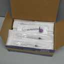 50 Pcs 1ml Syringes with Caps Oral Dispenser Individually Sterile Warpped for Medicine Dropper, Colostrum Collect Feeding Pets, Liquid