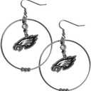 Siskiyou Sports NFL 2-Inch Hoop Earrings