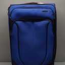 American Tourister 4 KIX 2.0 Expandable Softside Luggage with Spinner Wheels, 28 SPINNER, CLASSIC BLUE