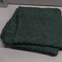 FUTEI Pack of 2 Dark Green Decorative Throw Pillow Covers 18x18 Inch Soft Cozy Solid Boucle Textured Cushion Case,Modern Home Decor for Couch Bed Living Room