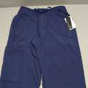 Cherokee Mens Mid Rise Jogger Scrub Pants with Zipper Cargo Pocket 360 Stretch Moisture Wicking PROTX2 Fabric - CK004A, S Short, Navy, S