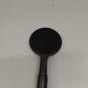 Back Scrubber for Shower, 24in Adjustable Handle Body Brush, Double Sided Shower Brush for Shower Exfoliating and Massage Can Produce Rich Foam, Long Handle Back Scrubber for Men Circular (Telescopic-black)