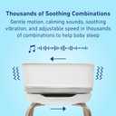 Graco SmartSense Soothing Baby Bassinet Smart Newborn Bassinet Detects and Automatically Responds to Baby's Cries for Newborn Babies to 6 Months