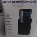 Water Warmer, HEYVALUE Baby Bottle Warmer, Formula Maker with Night Light, 4 Temperature Control & 72H Keep Warm, Detachable Tank, Instantly Dispenses Warm Water, Feed Baby More Easier and Healthier (Black)