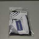 uideazone Mens Golf Shirt Dry Fit Athletic Polo Shirts Moisture Wicking Performance 3D Print Short Sleeve (XX-Large, Black 4)