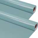 2 Roll Stone Blue Bulletin Board Paper 12 x 4 ft Fabric Classroom Decor, 48 x 144 inches