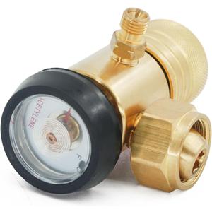 AR-B CGA520 B Tank Acetylene Regulator, Matching Turbo Style Acetylene Kit, Air Acetylene
