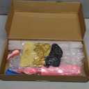 TONIFUL 4 Set Black Gold Balloon Centerpieces for Table,Balloon Stand Kit for Black Gold Party Decor 40th 50th 60th 70th Birthday Decorations Anniversary Graduation Decorations 2026 New Year Eve, Black Gold