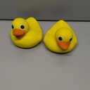 Hungdao 2 Pcs Duck Stress Toys Duck Stress Balls for Slow Rising Squeeze Sensory Toy PU Foam Fun Appreciation Gift Stocking Stuffer Anxiety Relief Prize Fidget Party Favor Adults Cute Office