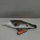 Mattel Jurassic World Rebirth Bite N Blast Mosasaurus Action Figure & Mini Dilophosaurus, Wide Jaw Dinosaur Toy, Movie-Accurate Posable, Digital Play