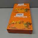 2 x Artscope Halloween Decorative Throw Pillow Covers 20x20 Inch Set of 4, Ghost Trick or Treat Pumpkin Sweet But Spooky Outdoor Farmhouse Pillow Cases for Home Sofa Couch-Orange