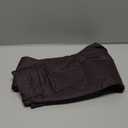 Womens High Waisted Stretch Faux Leather Pants PU Coated Legging Juniors Purple Brown (095-purple Brown 5)