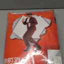 Morph Swinger Costume With Wig Groovy 60s Costumes For Men 60s Costume For Mens Halloween Costumes For Men (XX-Large)