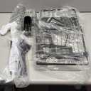 ilvvan Over Sink Dish Drying Rack (Expandable Height/Length) SnapOn Design Large Dish Drainer Storage Counter Organizer 24"  35.5"(L) x 12"(W) x 19"  22"(H)