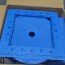 Above Ground Pool Skimmer, Heavy Duty Through-Wall Mount Pool Skimmer Kit with Accessories, Universal Fit for Standard Wall Openings, Klein Blue in-Wall Surface Skimmer Includes Leak-Free Teflon Tape