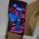 Balloon Pump Electric, Portable Automatic Dual Nozzle Inflator 110V 600W with Tying Tools for Birthday Gender Reveal Baby Shower Balloons Party Decorations (Rose Red)