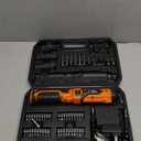 ENERTWIST 8V Cordless Electric Screwdriver, 82pcs 10Nm Max Fast Rechargeable Screwdriver Set with 1Hr Charger and Accessory Kit in Carrying Case, 21+1 Cluth, Dual Position Handle, ET-CS-8K