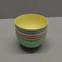 Homienly Wheat Starw Cereal Bowls, Unbreakable Bowl Set 6 PCS, Microwave and Dishwasher Safe Bowls, Alternative to Plastic Bowl Reusable, Bowl Set for Kitchen, Picnic, Camping, Party (26 OZ, Colorful)