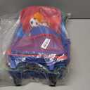 Stephen Joseph Kids Classic Rolling Luggage, Kids Luggage, Toddler Rolling Travel Carry On, Kids Suitcase with wheels, (Blue and Red)