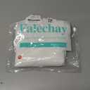 Falechay Womens Summer Tops Casual Lace Short Sleeve Blouses Crewneck Cute Flowy Babydoll Bohemian Trendy Tunic Shirts (X-Large, White)