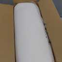 Goose Feather Down Pillows Queen Size Set of 1, Soft Pillows with 100% Organic Cotton Fabric, Luxury Hotel Quality Bed Pillow 1 Pack for Sleeping, Breathable & Fluffy (20" x 30")