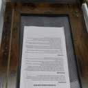 3IngSeagulls Vinyl Record Storage Crate Wooden Record Holder, Classic Cube Record Organizer Storage 100+ Records, Brown Color Vinyl Record Holder for Albums Super Easy to Assemble