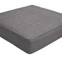 Square Soft Pillow 24x24 Grey