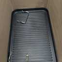 All-Clad HA1 Hard Anodized Nonstick Grill/Griddle Pan 13x20 Inch Oven Broiler Safe 500F Pots and Pans, Cookware Black