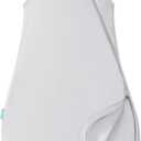 PurComfy Summer Sleep Sack, 0.5 TOG Bamboo Viscose Baby Wearable Blanket with 2-Way Zipper, Soft Breathable Baby Sleeping Bag (0-3 Months, Dolphin)