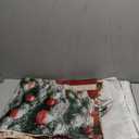 VitalCozy 16 x 7 ft Cane Candy Christmas Garage Door Cover Banner Decorations, Christmas Santa's Shop Storefront Garage Cover Polyester Xmas Backdrop Photography for Indoor Outdoor Wall Door House