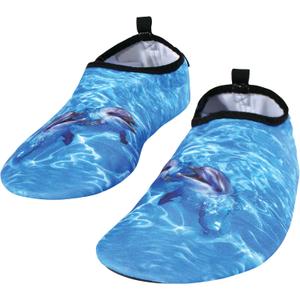 Hudson Baby Unisex-Child Water Shoes for Sports, Yoga, Beach and Outdoors (2 Little Kid, Kids and Adult Dolphins)