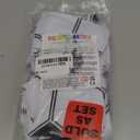 Bedwina Inflatable Soccer Balls (Pack of 12) 16-inch, Beach Balls Bulk for Beach Toys & Soccer Birthday Party Decorations & Party Favors for Kids, Goodie Bags Stuffers