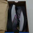 Brooks Womens Launch 10 Neutral Running Shoe (Black/White/Violet), 