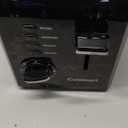 Cuisinart CPT-122BK 2-Slice Compact Plastic Toaster, Slots for Bagels & Bread, 7 Shade Settings, Cancel/Defrost/Reheat Functions, Removable Crumb Tray, Small Kitchen Appliance for Home & Office, Black