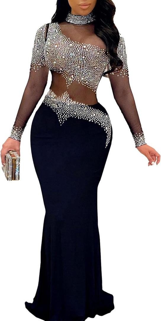 ANRABESS Women One Shoulder Ruched Bodycon Mini Dress Puff Long Sleeve Sexy Cocktail Party Formal Wedding Guest Short Dress Orange, Size Medium