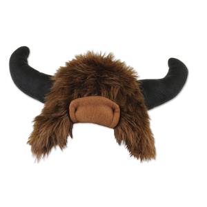 Plush Buffalo Hat