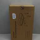 URPOWER Mess Proof Elevated Dog Bowls, High Wall Splash Guard Design, 4 Height Adjustable Raised Bowl Stand, 2 Stainless Steel Bowls, Non-Slip Food Water Set for Small Medium Large Dogs (Black)