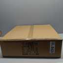 Ceiling Fans with Lights, 20'' Black Low Profile Ceiling Fan with Light, 3000K-6500K Dimmable LED Fan Light, APP Remote Control 6 Wind Speeds Fandelier Flush Mount Modern Ceiling Fans for Bedroom