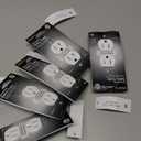 GE Grounding Duplex 5 Pack, in Wall Receptacle, Tamper Resistant, 3 Prong Socket, Easy Install, 15 Amp, UL Listed, White, 41869