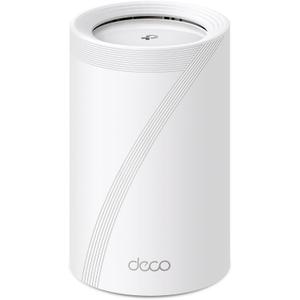 TP-Link Deco BE63 Tri-Band WiFi 7 BE10000 Whole Home Mesh System- 6-Stream 10 Gbps, 4X 2.5G Ports Wired Backhaul, 4X Smart Internal Antennas, VPN, MU-MIMO, HomeShield, Free Expert Support (1-Pack)