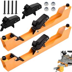 2 Pack N087371 DW7231 Miter Saw Mounting Brackets Compatible With DeWalt DW723, DWX723, DWX724, DWX725, DWX725B, DW730, DE7030, DW7231, DE7025-XJ Heavy Duty Miter Saw