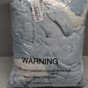 Plush Robes for Women, Hooded Bathrobe Long Fluffy, Womens Fuzzy Fleece Warm Soft Cozy Robe (Small-Medium)