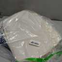 BALEINE Laundry Hamper with Lid, Tall Laundry Baskets with Bamboo Pull Handles, Large Laundry Bin with Internal Support (26 Gal/100L, Beige)