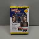 Battery Daddy Storage & Organizer Case w/Tester, Stores & Protects Up to 180 Batteries, Double-Sided, Clear Locking Lid, Secure Latches & Portable Carrying Handle - Charcoal (Batteries Not Included)