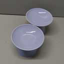 6.2 Inch Extra Wide Elevated Ceramic Cat Bowls, Food and Water Bowl Set for Elder Big Cats Small Dogs, Raised Design for Pet Easy Eating, Protect Cat's Spine Set of 2(Light Purple)