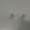 Motif Medical Duo Breast Pump Flange  Comfortable Breast Pump Flanges for Better Milk Flow & Pumping Ease - Ideal Breast Pump Flange Insert for Breastfeeding Moms (2 Shields, 24mm)