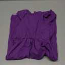 Little Girls Tie Back Dress Kids Vintage Sundress Casual Sleeveless Dresses 3-7 Years (4-5T, Purple)