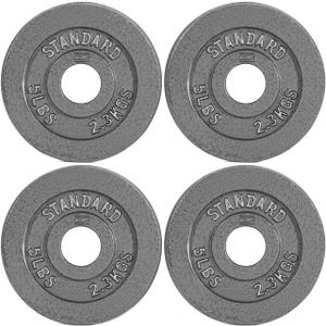 CAP Barbell 2-Inch Olympic Weight Plate | Multiple Options (5 lb - Set of 4)