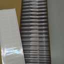 Touri Upgraded 24 Pack Bird Spikes, Covers 34 Feet(10.36m), Clear PVC Bird Deterrent Spikes Strips, Restrict Birds from Standing and Nesting, Keep Birds, Cats, Pigeons, and Other Animals Away